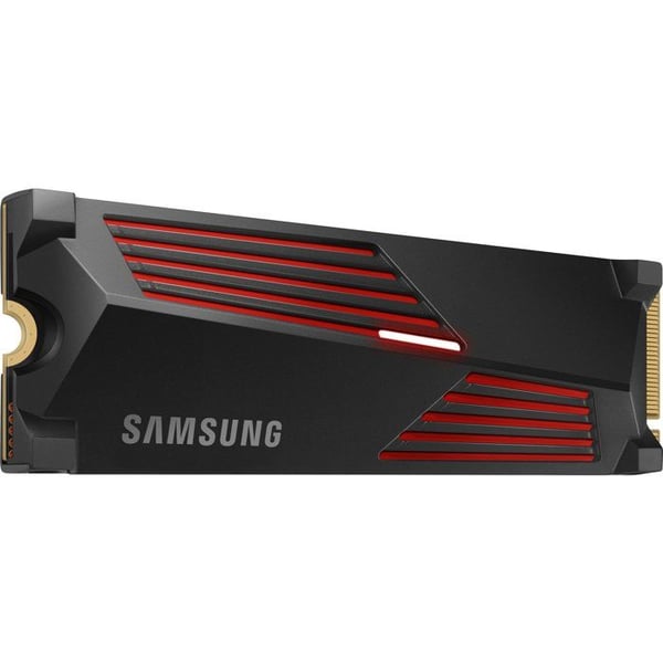 SAMSUNG - 990 PRO med kylfläns - Intern SSD - 2 To - NVMe M.2 PCIe 4.0x4 - Läshastighet upp till 7 450 Mo/s