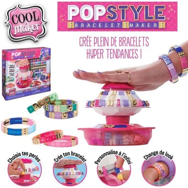 Cool Maker armbandsmaskin - Upp till 10 armband - SPIN MASTER