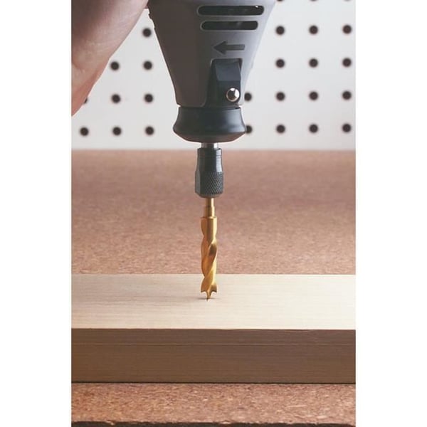 Set med 4 DREMEL 636 försänkningsborr - för borrning i trä med multifunktionsroterande verktyg