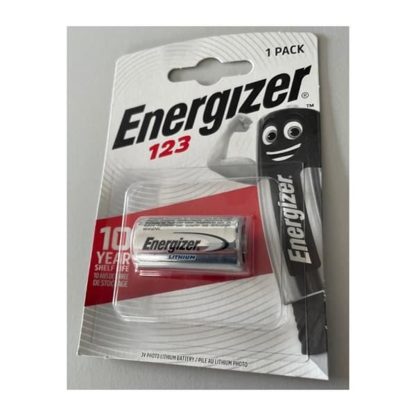 ENERGIZER Lithium Photo Battery 123