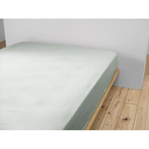 "Gaïa" påslakan alla storlekar "Cotton Gauze" - Gaïa Eucalyptus - 90 x 190 cm 30 cm mössa