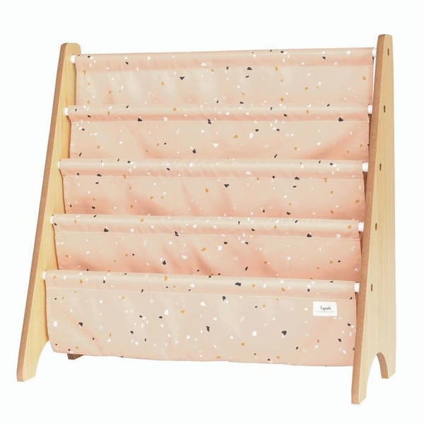 3 Groddar - Terrazzolera barnbokhylla - ELEMENT FÖR BARN