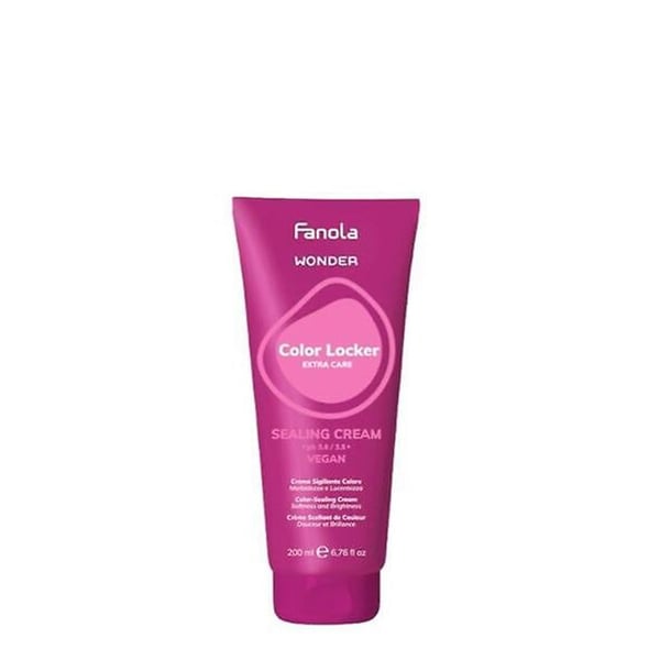 Färgsäkerhetskräm - FANOLA - Wonder Color Locker - 200ml - sur pH - Färgat hår