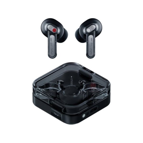 Nothing Ear (3) Bluetooth hörlurar med aktiv brusreducering svarta
