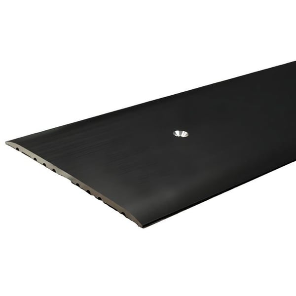 PROVISTON Övergångsprofil Aluminiumövergångsrail 80 x 1000mm Mörkbrons