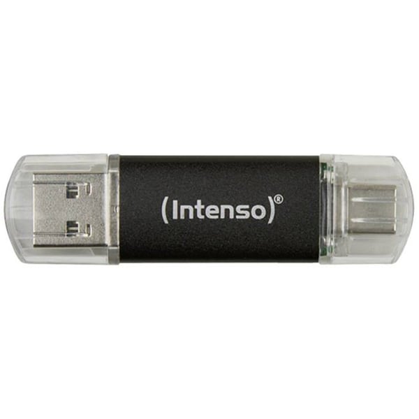 Intenso Twist Line USB-nøgle 128 GB antracit 3539491 USB-A, USB-C®, USB 3.1