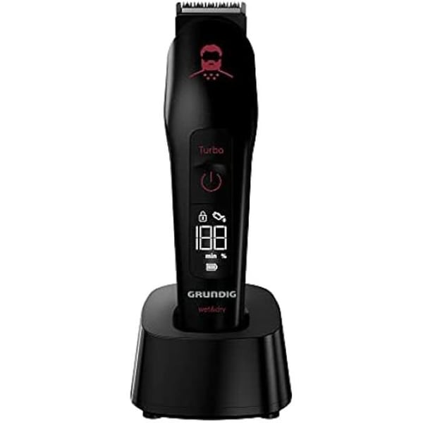 Multihårklippare - GRUNDIG - MGK 9030 ProClub - BeardCare-sensor - Li-ion-batteri - Autonomi 120 min