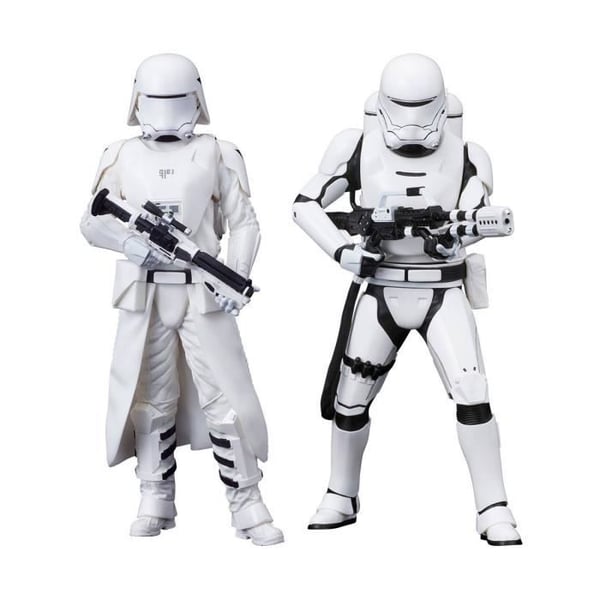 Statuett - KOTOBUKIYA - Star Wars Episode VII - First Order Snötrupper och Flametrupper - 18 cm - PVC