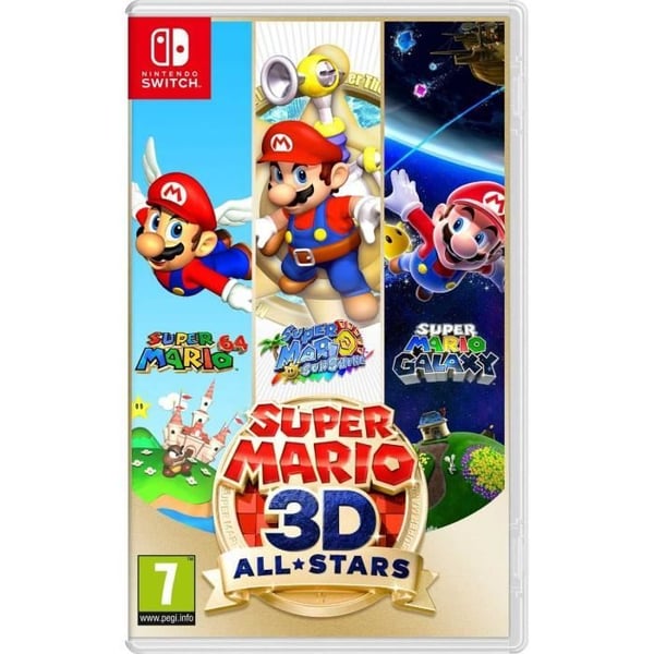 TV-spel - NINTENDO - SUPER MARIO 3D ALL-STARS - 3D-samling - 1-2 spelare - Nintendo Switch