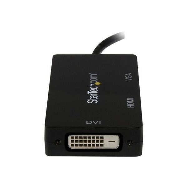 3-i-1 Mini DP till VGA / DVI / HDMI Adapter - Mini DP till VGA / DVI / HDMI Travel Converter - MDP2VGDVHD