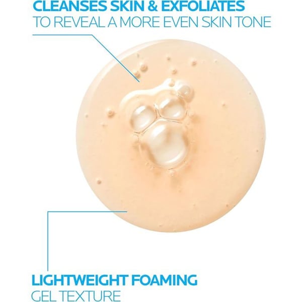 Gel Mikro-Peeling Anti-Fläckar - La Roche-Posay - Mela B3 - 200 ml - 10% Niacinamid - Utan parfym