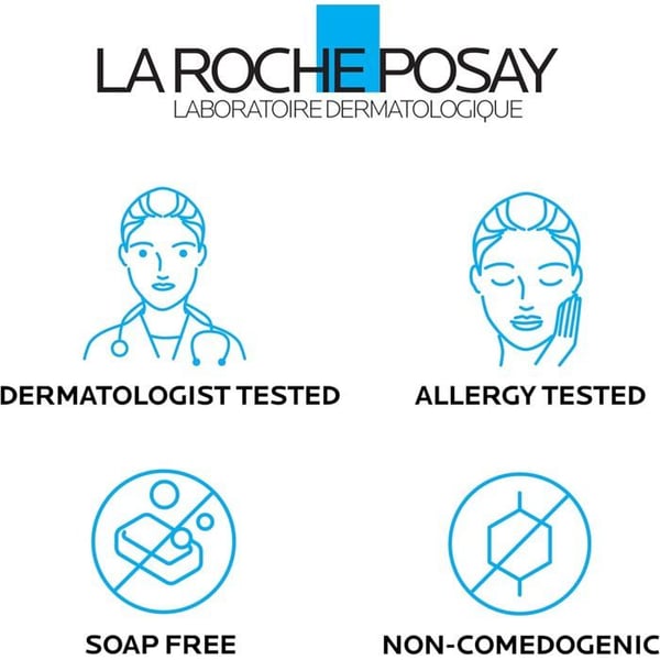 Gel Mikro-Peeling Anti-Fläckar - La Roche-Posay - Mela B3 - 200 ml - 10% Niacinamid - Utan parfym