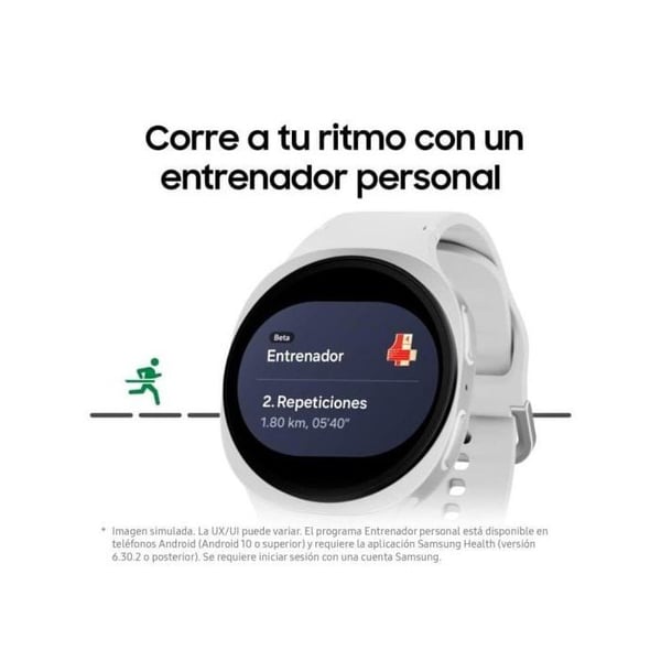 Samsung Galaxy Watch8 LTE 44mm med Galaxy AI Mörkgrå