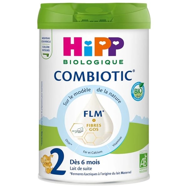 HiPP Combiotic 2 Påläggsmjölk från 6 månader 800 g