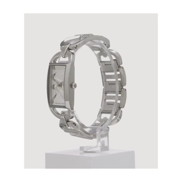 Damsurhänge MICHAEL KORS - Vattentät stål - Kvarts - Mineralglas - Rektangulär