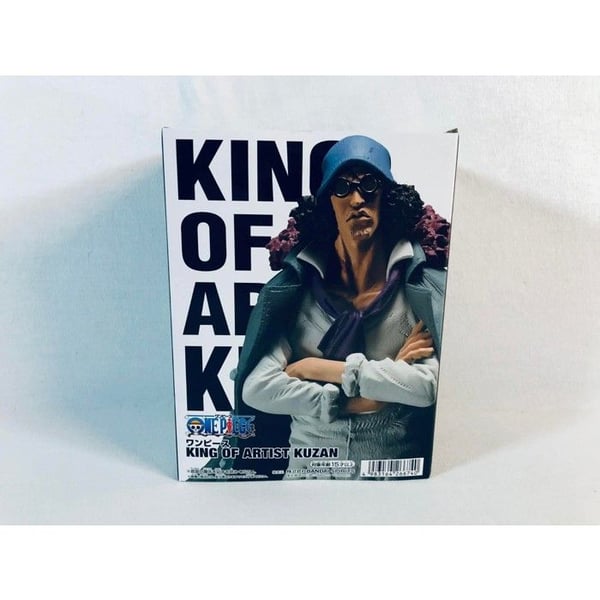 Figur - BANDAI - King of Artist Kuzan - One Piece - Grå - Detalj & karismatisk pose