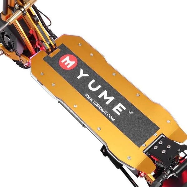 YUME X11+ Elektrisk Kickbike För Vuxna, Motor 3000 W X 2, 60 V 27 Ah, 11 Tum Terrängdäck, Fällbar