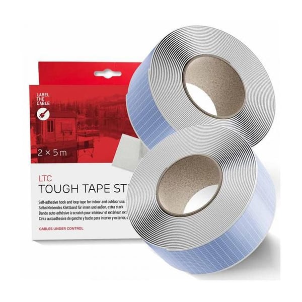 LTC 1620-5-50 LTC TOUGH TAPE STRAP (5m, 50mm, hvid)