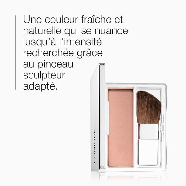 Blush - Clinique - nr 120 Bashful Blush - 6g - Naturlig finish - Langvarig hold