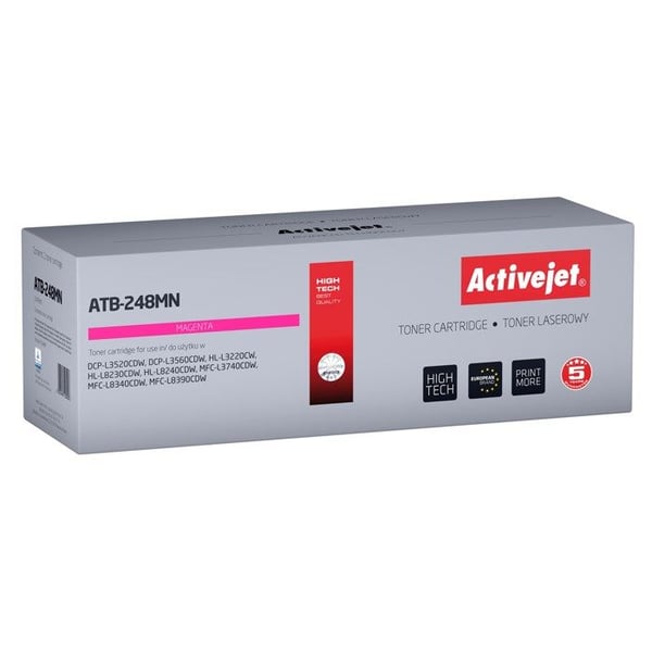 Toner - ACTIVEJET - ATB-248MN - Magenta - Kapacitet 1000 sidor - Supreme-version
