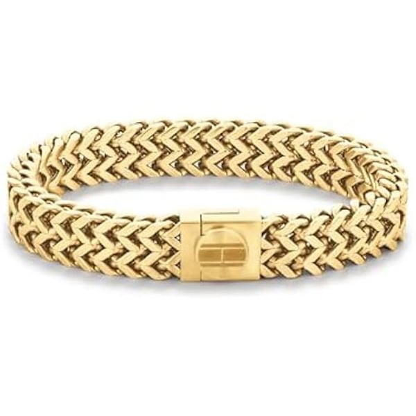 Armband - Tommy Hilfiger - 32013047 - Gult guldpläterat - 19,5 cm - Magnetlås