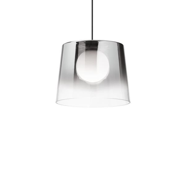 Plafondslampa - IDEAL - FADE - Förkromat glas - G9 - Justerbar höjd 29-226 cm