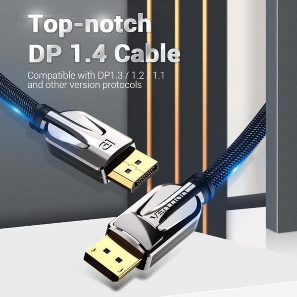 Vention DisplayPort (DP) 1.4 8K 3m Sort