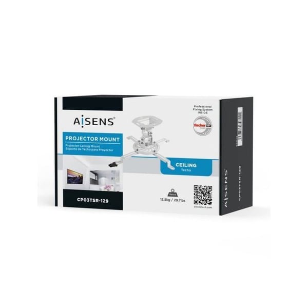 Takfäste - AISENS - CP03TSR-129 - VESA 320x320 - Stål - Neutralt