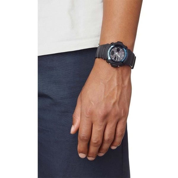 Casio G-Shock AWG-M100A-1AER Sort herreur
