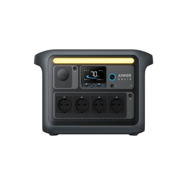 Elstation - ANKER - SOLIX C1000X - 1056Wh - HyperFlash™ Laddning - 1800W AC kontinuerligt