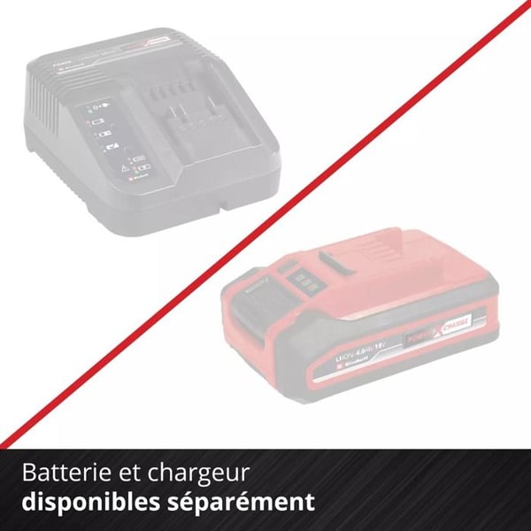 Einhell trimmere uden ledning GE-CH 1846 Li - Solo PXC (18V, skær 46cm, klinge 52cm) Leveres uden batteri eller oplader.