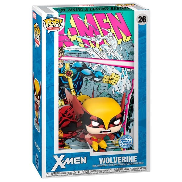 Figurine Funko POP - Marvel - X-Men Wolverine - Exklusiv - Realistisk design - 10 år och uppåt