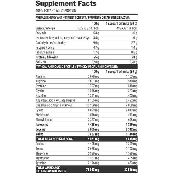 Extrifit 100% Whey Protein 2 kg banan