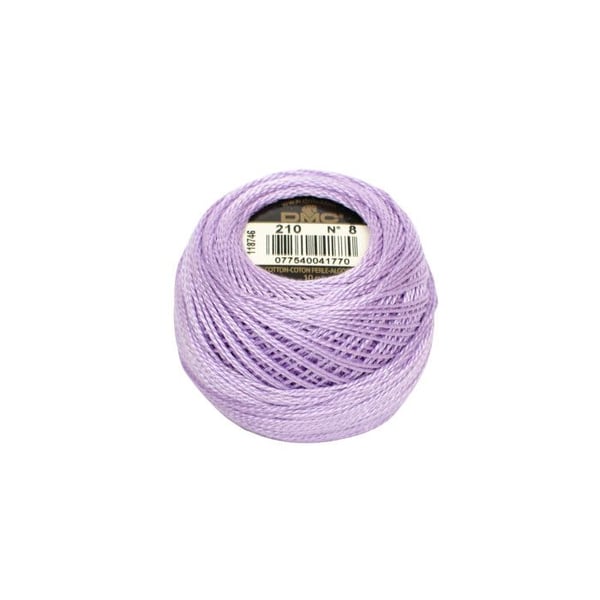 Coton perlé DMC art 116, storlek 8 - nystan på 80m - Att 210