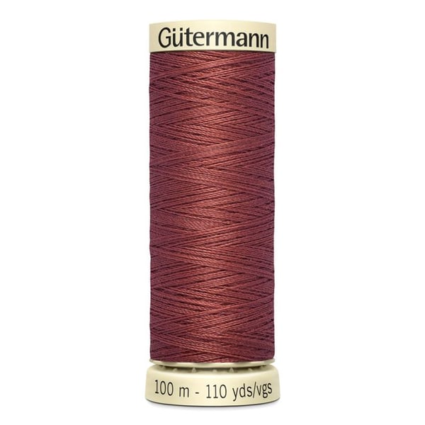Förpackning med 5 spolar 100m Tråd 100% polyester Gutermann Ref 788988 - Att 461
