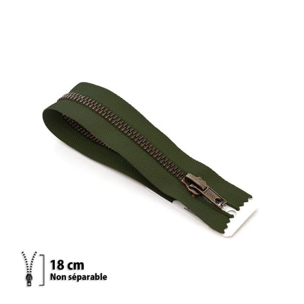 Dragkedja Z14 - mässing I icke separerbar 6mm - 18 cm - 7114765018 Dragkedja Z14 - mässing I icke separerbar 6mm - 18 cm - 7114765018