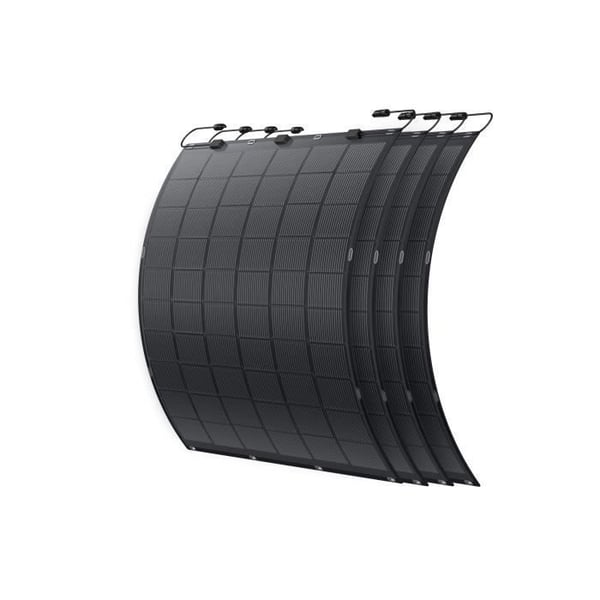 Anker SOLIX FS20 Flexibelt Solkit 900W – 4×225W – Installation 30 min utan verktyg – 12 års garanti – För Elstation