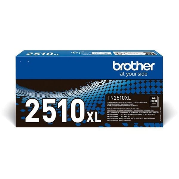 Brother TN2510XL suurikapasiteettinen musta väriaine - 3000 sivua