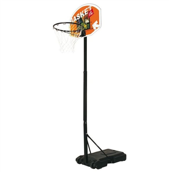 MONDO Junior basketkorg justerbar från 165 till 205 cm