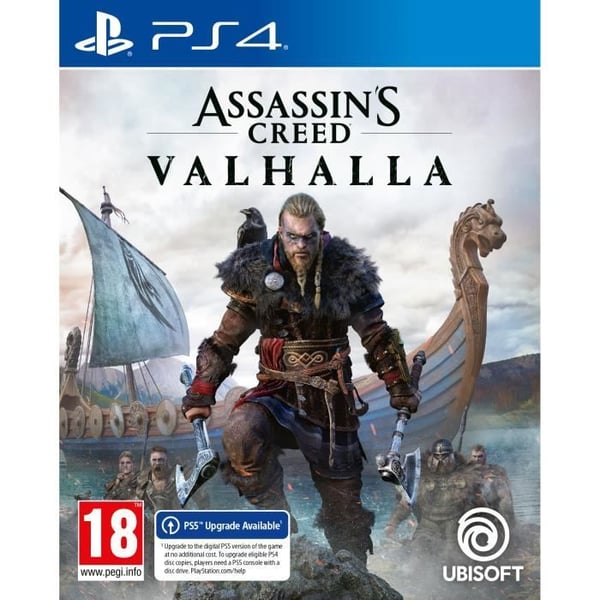 Videospels - Ubisoft - Assassin's Creed Valhalla - PS4 - Äventyr - Standardutgåvan - PEGI 18+