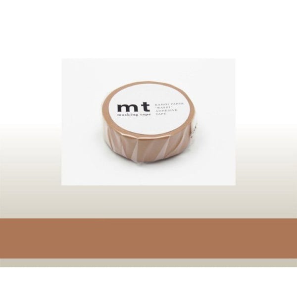 Maskeringstejp - Maskeringstejp MT 1,5 cm Uni brun
