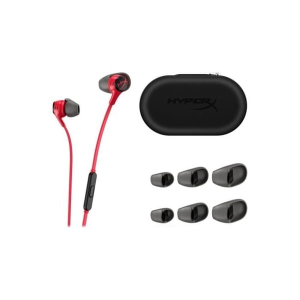 Gaming-hovedtelefoner - HYPERX - Cloud Earbuds II - Immersive Sound - Integreret mikrofon - Bæretaske