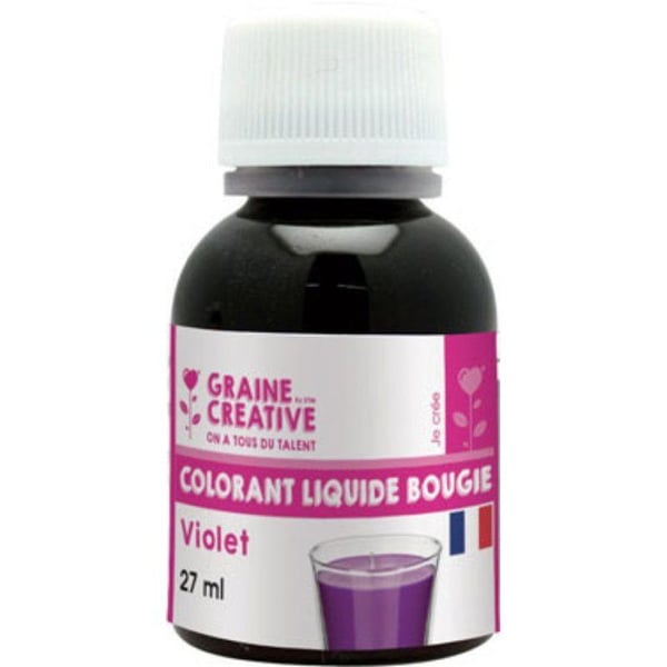 Graine Créative - Flytande färgämne för ljus 27 ml Lila
