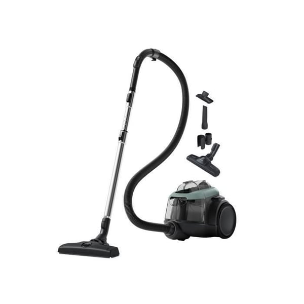 Påsefri sladdlös dammsugare ELECTROLUX EL61C2OG - Grön - Kapacitet 2L - Prestanda A