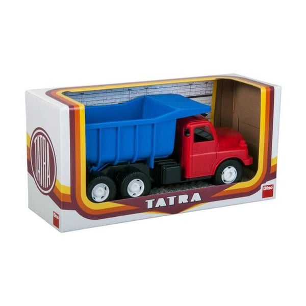 Dino Toys Tatra Lastbil Röd Blå 30 cm Sandlådespelare Röd