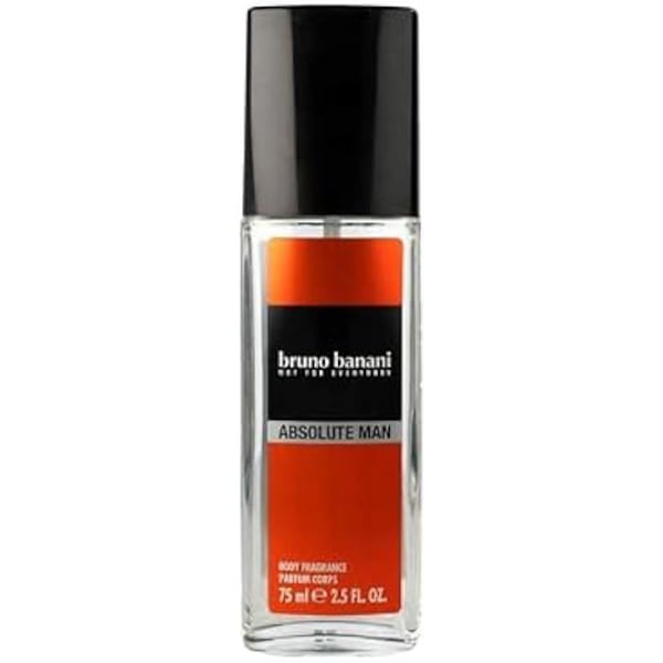 Naturlig deodorantspray för män - BRUNO BANANI - Absolute Man - Fräsch och kryddig - Stimulerande och sensuell - 75 ml