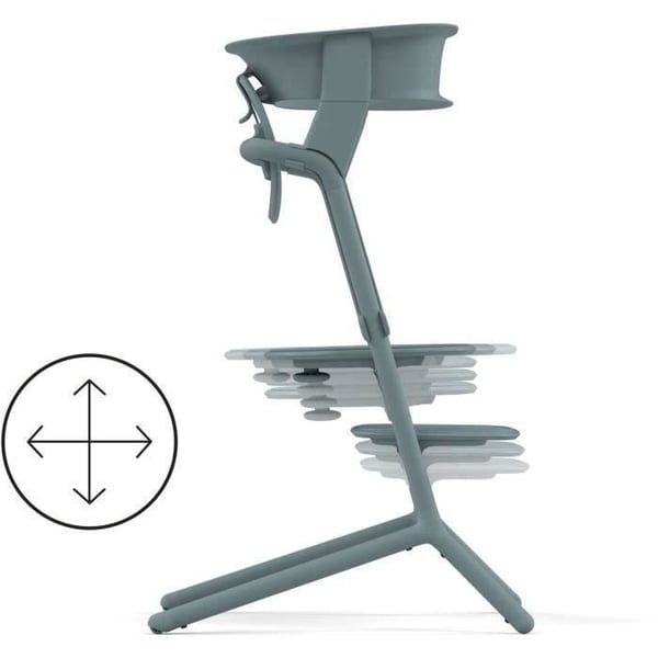 Kit til justerbar og udviklingsvenlig læring Lemo 2 - Helt hvid - CYBEX