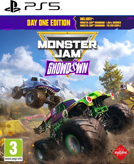 Spel - Monster Jam - Showdown Dag Ett Ed. - PS5 - Blu-Ray - Importversion
