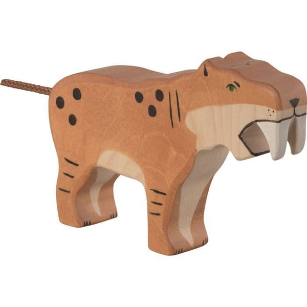 Holztiger - Figurin Tigrar med betar - GOLLNEST & KIESEL