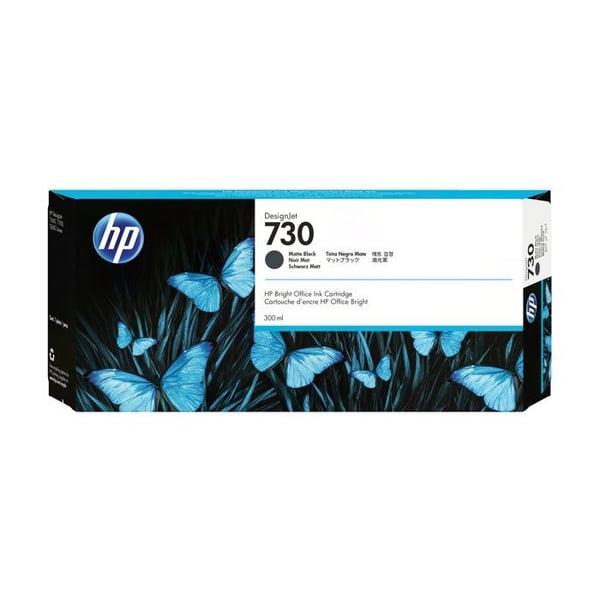 HP 730 bläckpatron - Mattsvart - Hög kapacitet - DesignJet